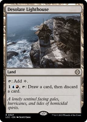 Desolate Lighthouse card from Commander: The Lost Caverns of Ixalan