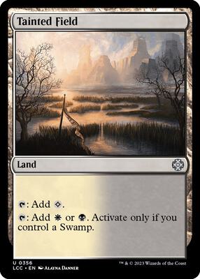 Tainted Field card from Commander: The Lost Caverns of Ixalan