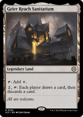 Geier Reach Sanitarium card from Commander: The Lost Caverns of Ixalan