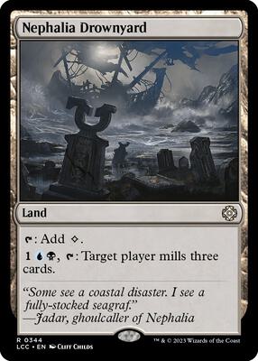 Nephalia Drownyard card from Commander: The Lost Caverns of Ixalan