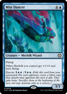 Mist Dancer card from Commander: The Lost Caverns of Ixalan