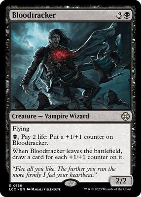 Bloodtracker card from Commander: The Lost Caverns of Ixalan