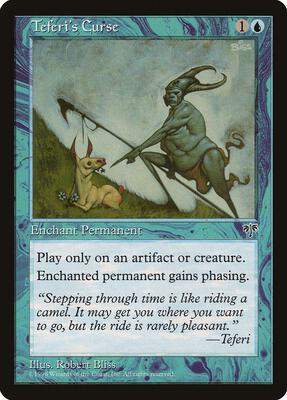 Teferi's Curse card from Mirage