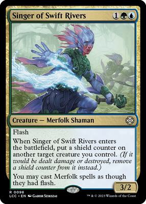 Singer of Swift Rivers card from Commander: The Lost Caverns of Ixalan