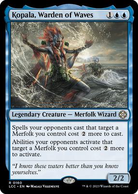 Kopala, Warden of Waves card from Commander: The Lost Caverns of Ixalan