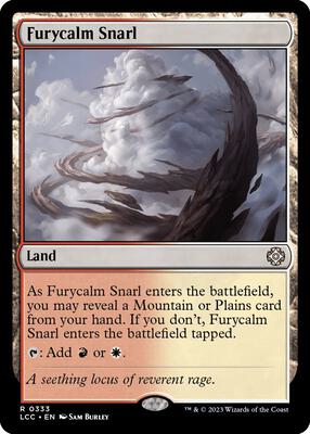 Furycalm Snarl card from Commander: The Lost Caverns of Ixalan