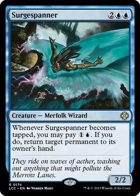 Surgespanner card from Commander: The Lost Caverns of Ixalan