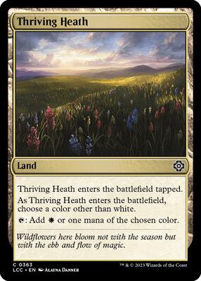 Thriving Heath card from Commander: The Lost Caverns of Ixalan