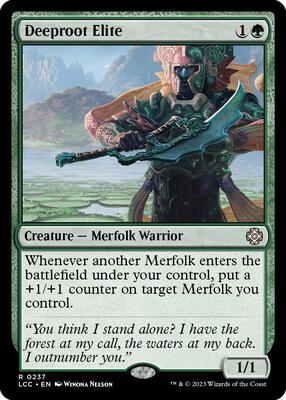 Deeproot Elite card from Commander: The Lost Caverns of Ixalan