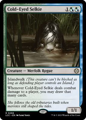 Cold-Eyed Selkie card from Commander: The Lost Caverns of Ixalan