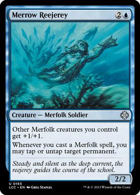 Merrow Reejerey card from Commander: The Lost Caverns of Ixalan