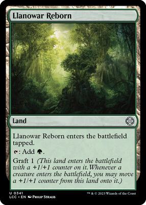 Llanowar Reborn card from Commander: The Lost Caverns of Ixalan