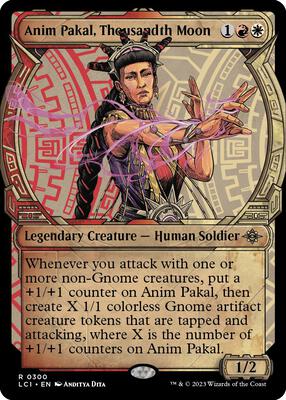 Anim Pakal, Thousandth Moon (Showcase) card from The Lost Caverns of Ixalan