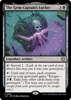 The Grim Captain's Locker card from Commander: The Lost Caverns of Ixalan