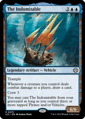 The Indomitable card from Commander: The Lost Caverns of Ixalan