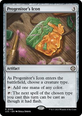 Progenitor's Icon card from Commander: The Lost Caverns of Ixalan
