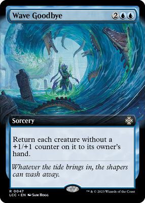 Wave Goodbye (Extended Art) card from Commander: The Lost Caverns of Ixalan