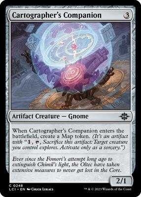 Cartographer's Companion card from The Lost Caverns of Ixalan