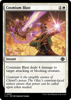 Cosmium Blast card from The Lost Caverns of Ixalan