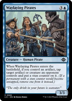 Waylaying Pirates card from The Lost Caverns of Ixalan