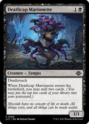 Deathcap Marionette card from The Lost Caverns of Ixalan