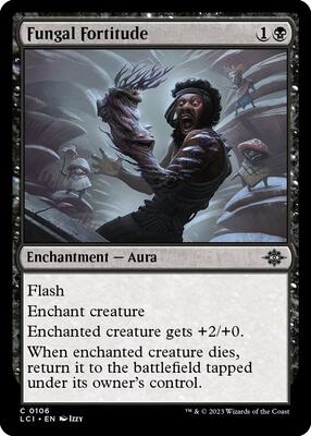 Fungal Fortitude card from The Lost Caverns of Ixalan
