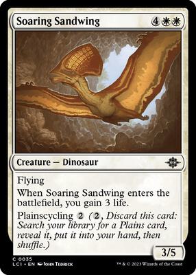 Soaring Sandwing card from The Lost Caverns of Ixalan