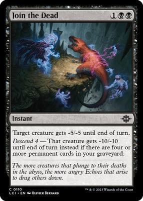 Join the Dead card from The Lost Caverns of Ixalan