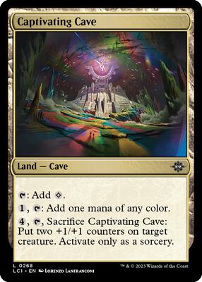 Captivating Cave card from The Lost Caverns of Ixalan