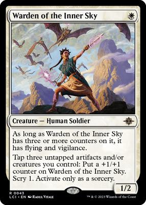 Warden of the Inner Sky card from The Lost Caverns of Ixalan