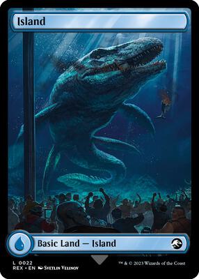 Island card from Universes Beyond: Jurassic World Collection