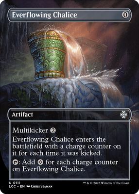 Everflowing Chalice (Borderless) card from Commander: The Lost Caverns of Ixalan