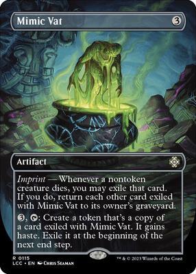 Mimic Vat (Borderless) card from Commander: The Lost Caverns of Ixalan
