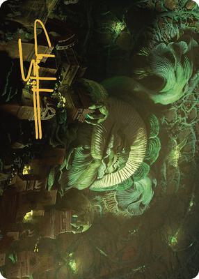 The Mycotyrant Art Card (Gold-Stamped Signature) card from Art Series: The Lost Caverns of Ixalan