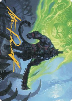 Malamet Veteran Art Card (Gold-Stamped Signature) card from Art Series: The Lost Caverns of Ixalan