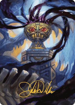 Chalice of the Void Art Card (Gold-Stamped Signature) card from Art Series: The Lost Caverns of Ixalan