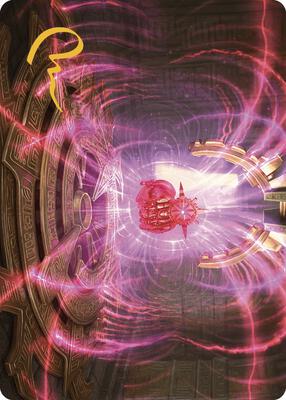 Locus of Enlightenment Art Card (Gold-Stamped Signature) card from Art Series: The Lost Caverns of Ixalan