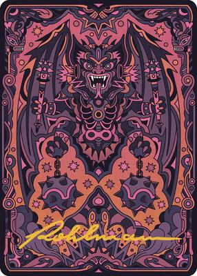 Bloodletter of Aclazotz Art Card (61/81) (Gold-Stamped Signature) card from Art Series: The Lost Caverns of Ixalan