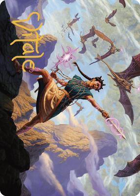 Warden of the Inner Sky Art Card (Gold-Stamped Signature) card from Art Series: The Lost Caverns of Ixalan