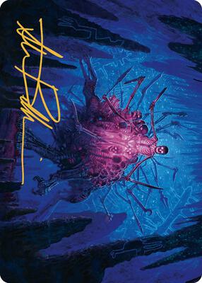 Uchbenbak, the Great Mistake Art Card (Gold-Stamped Signature) card from Art Series: The Lost Caverns of Ixalan