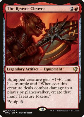 The Reaver Cleaver card from The List Reprints