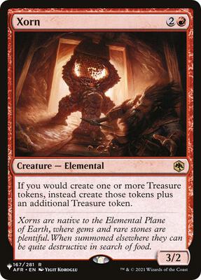 Xorn card from The List Reprints
