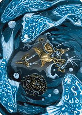 Eaten by Piranhas Art Card card from Art Series: The Lost Caverns of Ixalan
