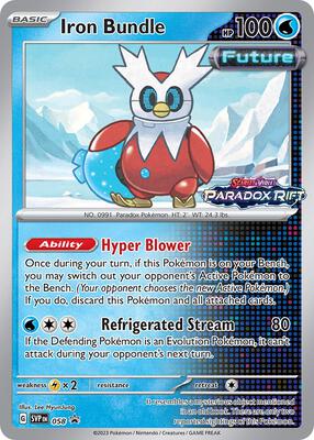 Iron Bundle - 058 (Prerelease) card from SV: Scarlet & Violet Promo Cards