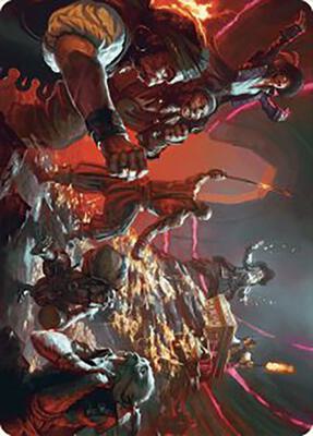 Hit the Mother Lode Art Card card from Art Series: The Lost Caverns of Ixalan