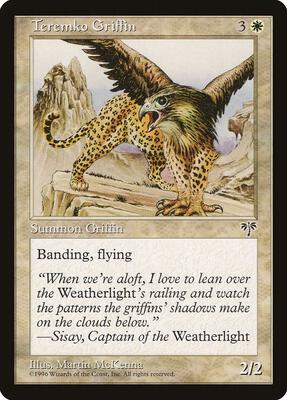 Teremko Griffin card from Mirage