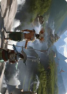 Glimpse the Core Art Card card from Art Series: The Lost Caverns of Ixalan