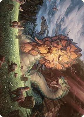 Ojer Kaslem, Deepest Growth Art Card (30/81) card from Art Series: The Lost Caverns of Ixalan