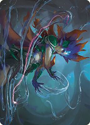 Nicanzil, Current Conductor Art Card card from Art Series: The Lost Caverns of Ixalan