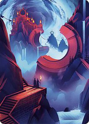 Mountain Art Card card from Art Series: The Lost Caverns of Ixalan